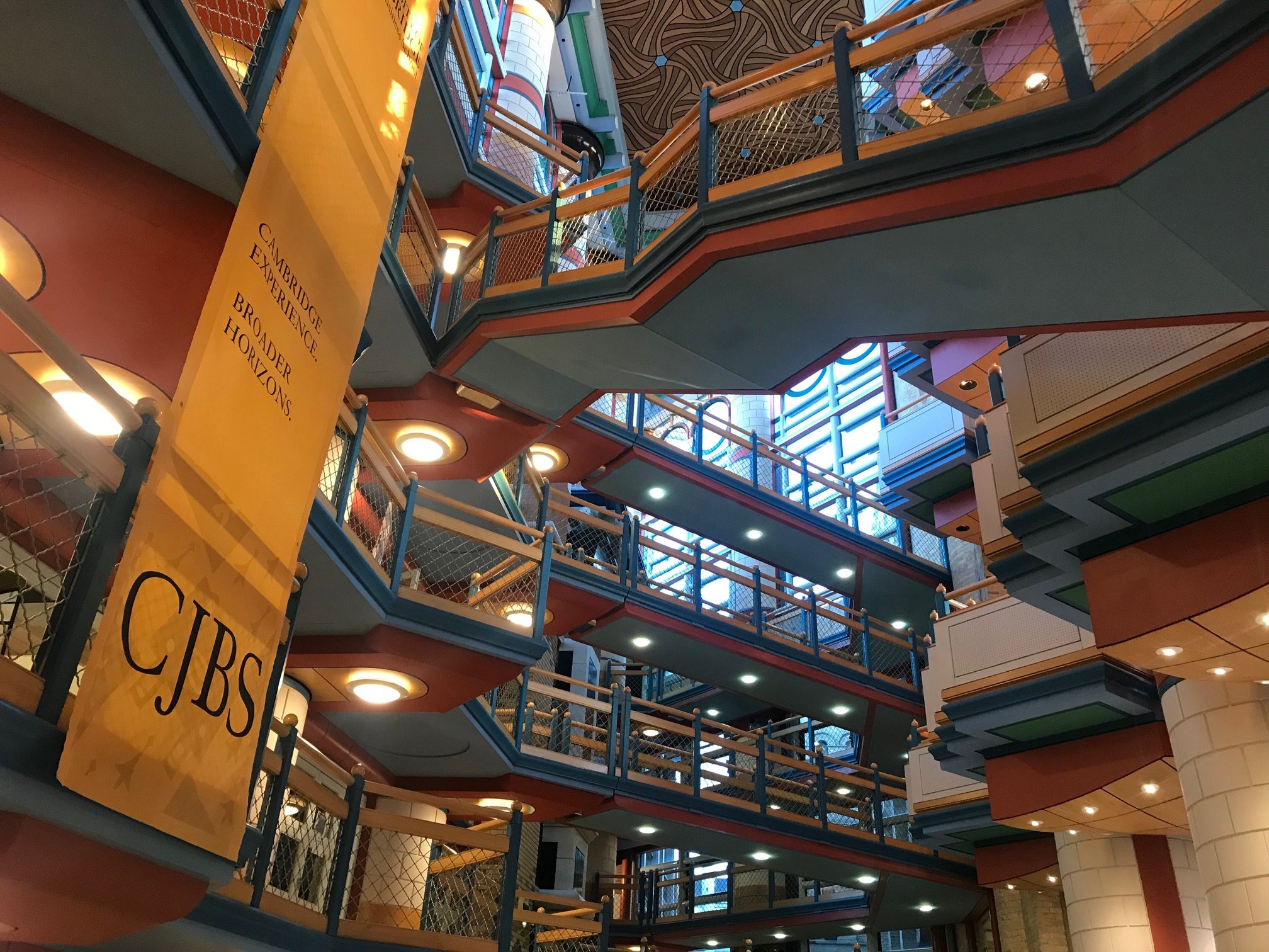 Those zigzag staircases